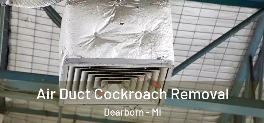  Air Duct Cockroach Removal Dearborn - MI